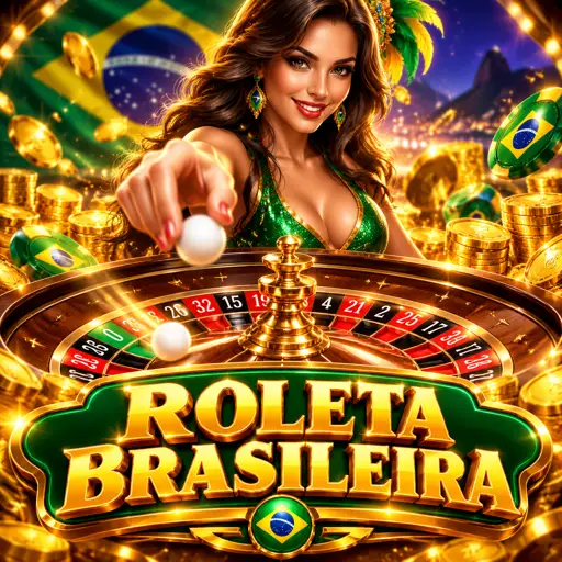 Roleta brasileira com dealer ao vivo girando a roda